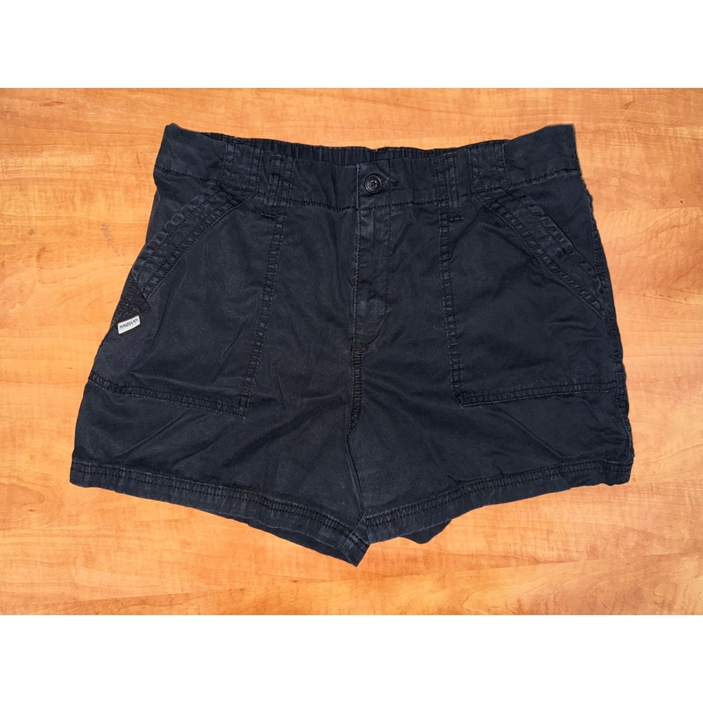 Magellan Outdoors Womens Black Classic Fit Utility Hiking Shorts Size Large